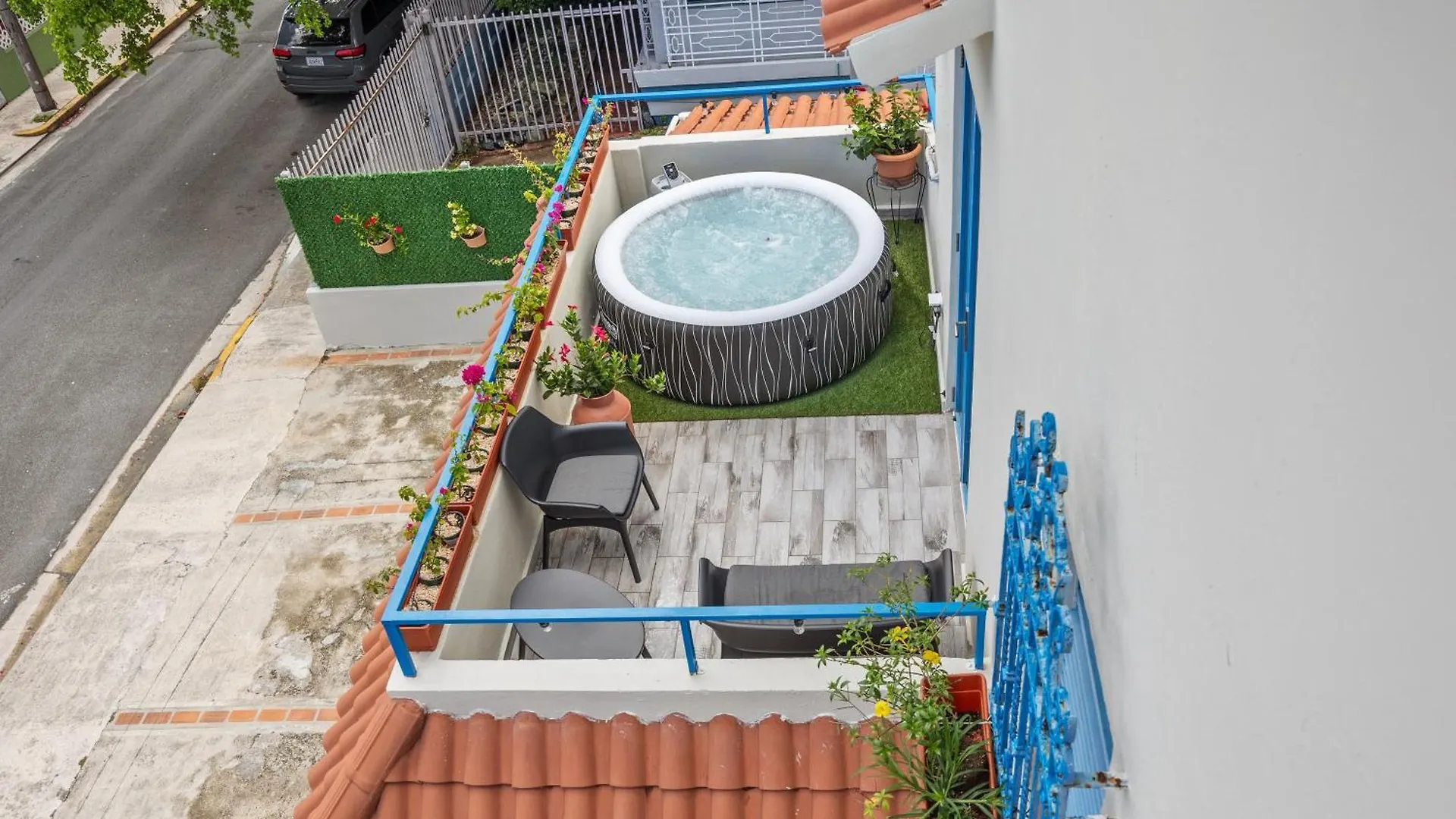 Appartement City-View Private Balcony Studio With Hot Tub Mm5 San Juan Porto Rico